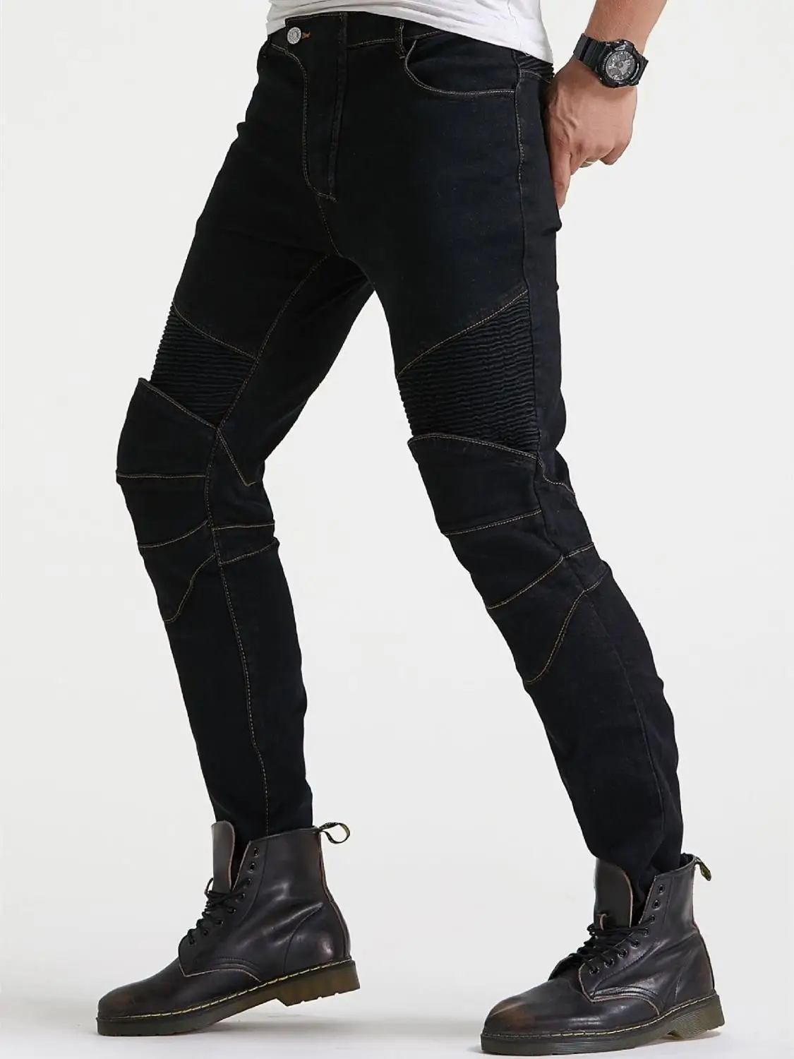 Для мужчин мотоциклетные штаны мотоцикл эластичность комфортного катания