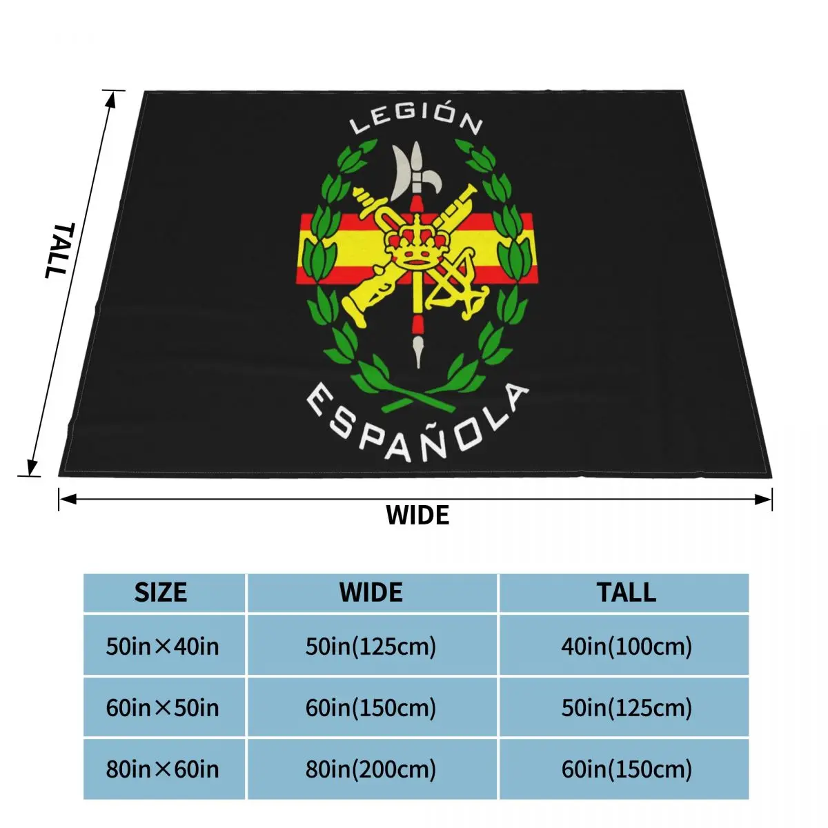 Summer Spanish Legion Mod3 Men Casual Cotton O Latest Cartoon Character Youth Party Animal Pure Promotion Flannel Blanket | Дом и сад