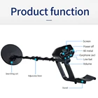 Подземный металлоискатель, портативный детектор для поиска золота с регулируемой длиной