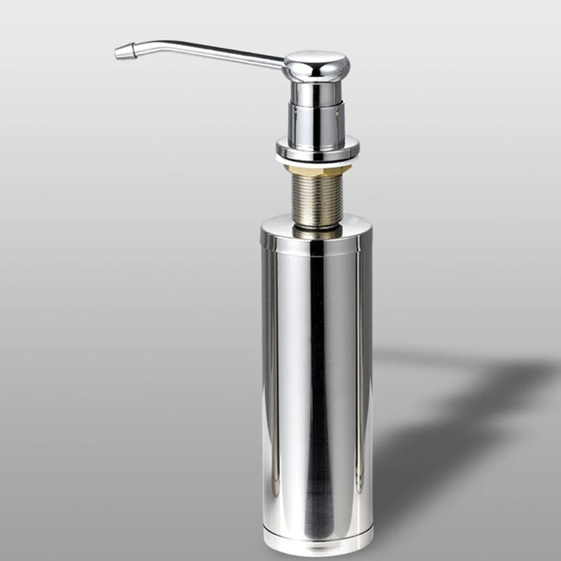 

Дозатор для мыла F2TE, встроенный диспенсер для мыла, наполненный насосом для мыла liквилда, диаметр установки 26-40 мм