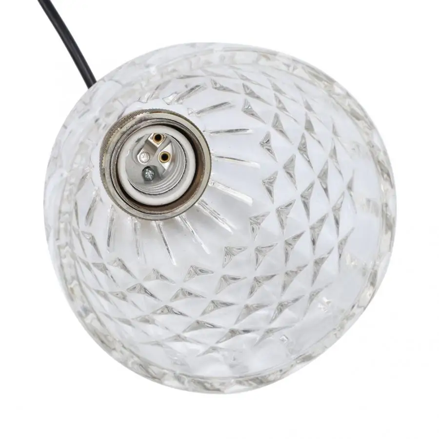 Стеклянный светодиодный подвесной светильник в современном стиле 100 240 В E27