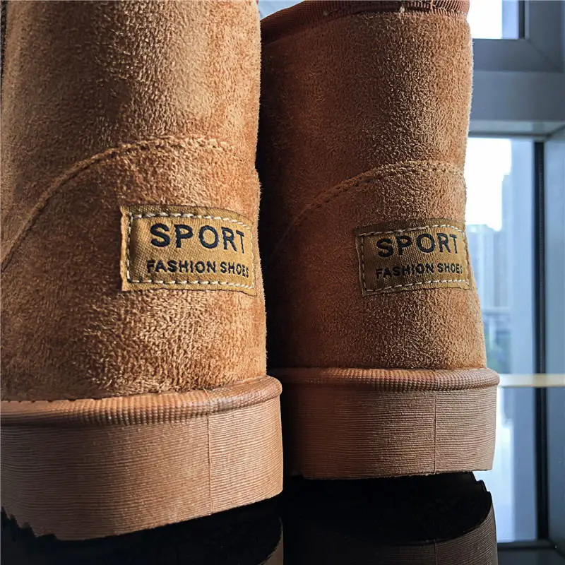 Ботинки мужские Зимние непромокаемые на меху с плюшевой подкладкой | Обувь