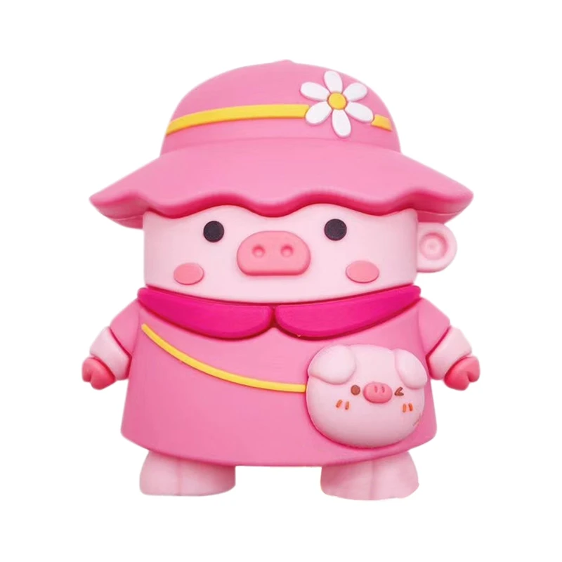 

Hat Cute Pink Pig For Pro Protective Cover Bluetooth Headset Cover Soft Shell Anti-Fall Protective Shell