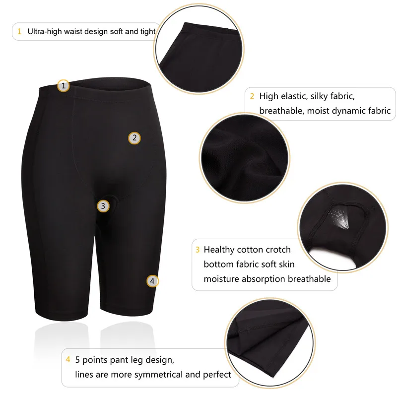 Junlan Slimming Shorts for Women High Waist Trainer Tummy Control Panties Thigh Shaping Underwear Butt lifter Lingerie Shapewear | Женская