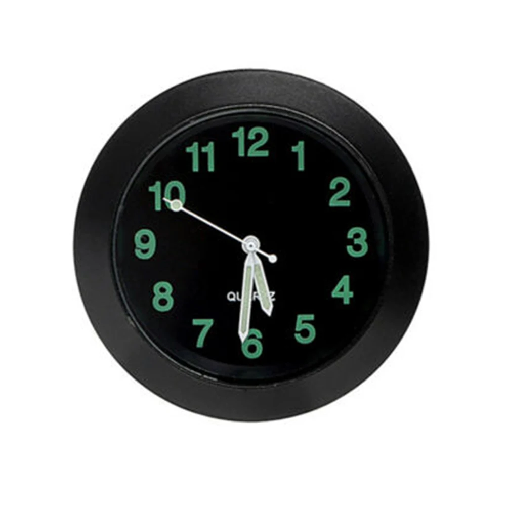 1pcs Mini Luminous Car Auto Air Vent Stick-On Clock Interior Quartz Analog Watch | Автомобили и мотоциклы