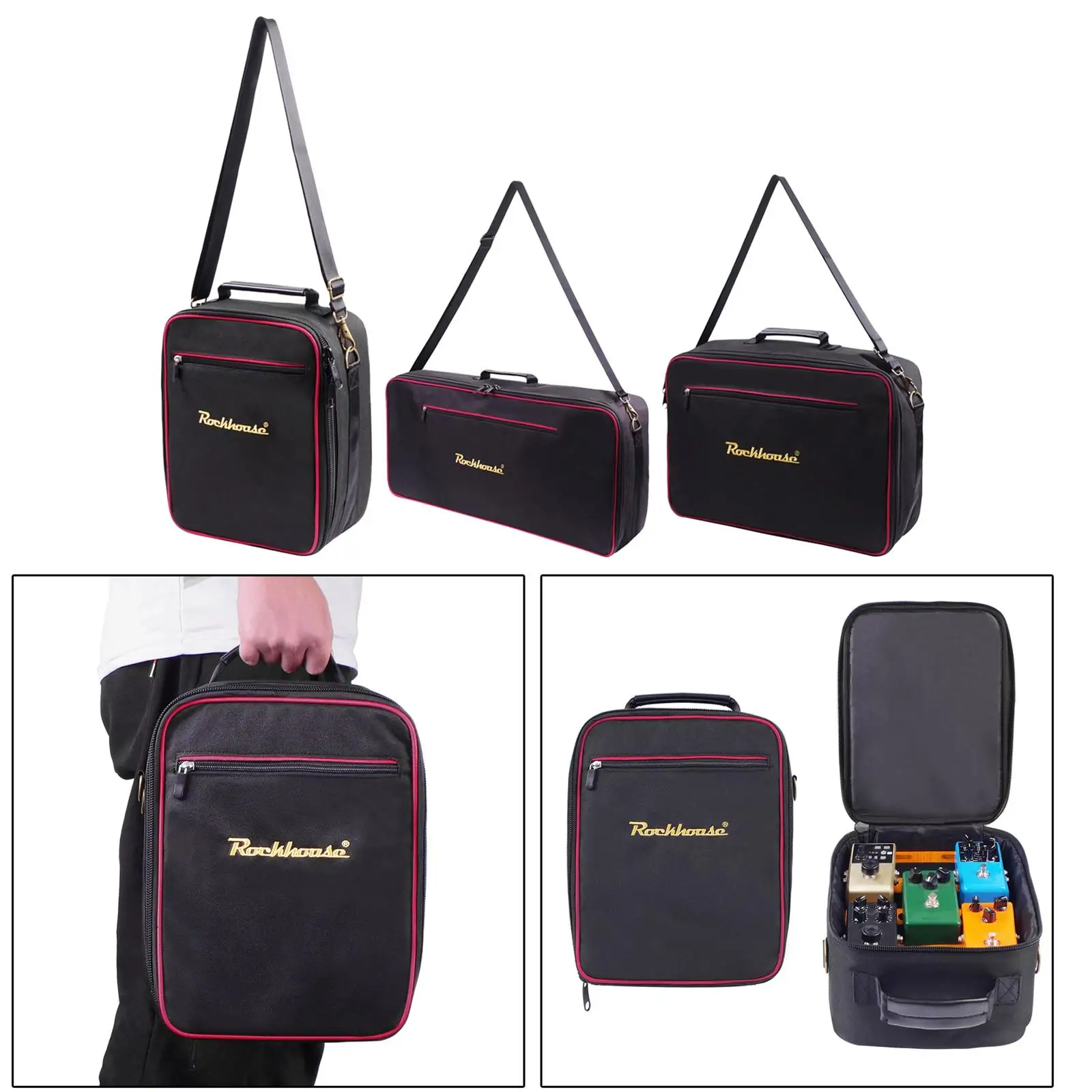 

Мягкий легкий противоударный чехол для гитары с педалью для создания эффектов