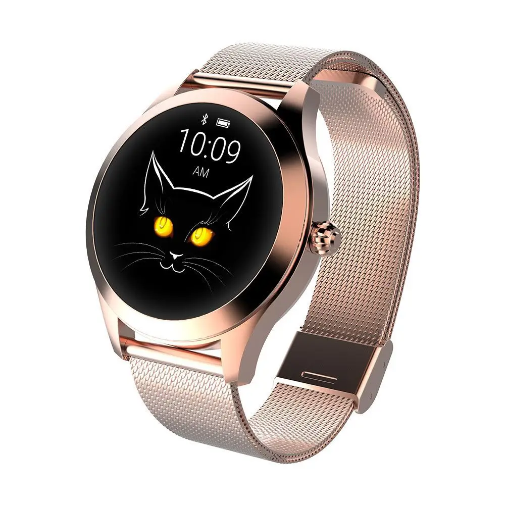 New Smart Watch IP68 Waterproof Women Lovely Bracelet Heart Rate Monitor Sleep Monitoring Smartwatch Connect IOS Android Band