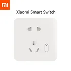 Умная Беспроводная настенная розетка Xiaomi, выключатель с сеткой, Bluetooth, работает с приложением Mijia Mi Home