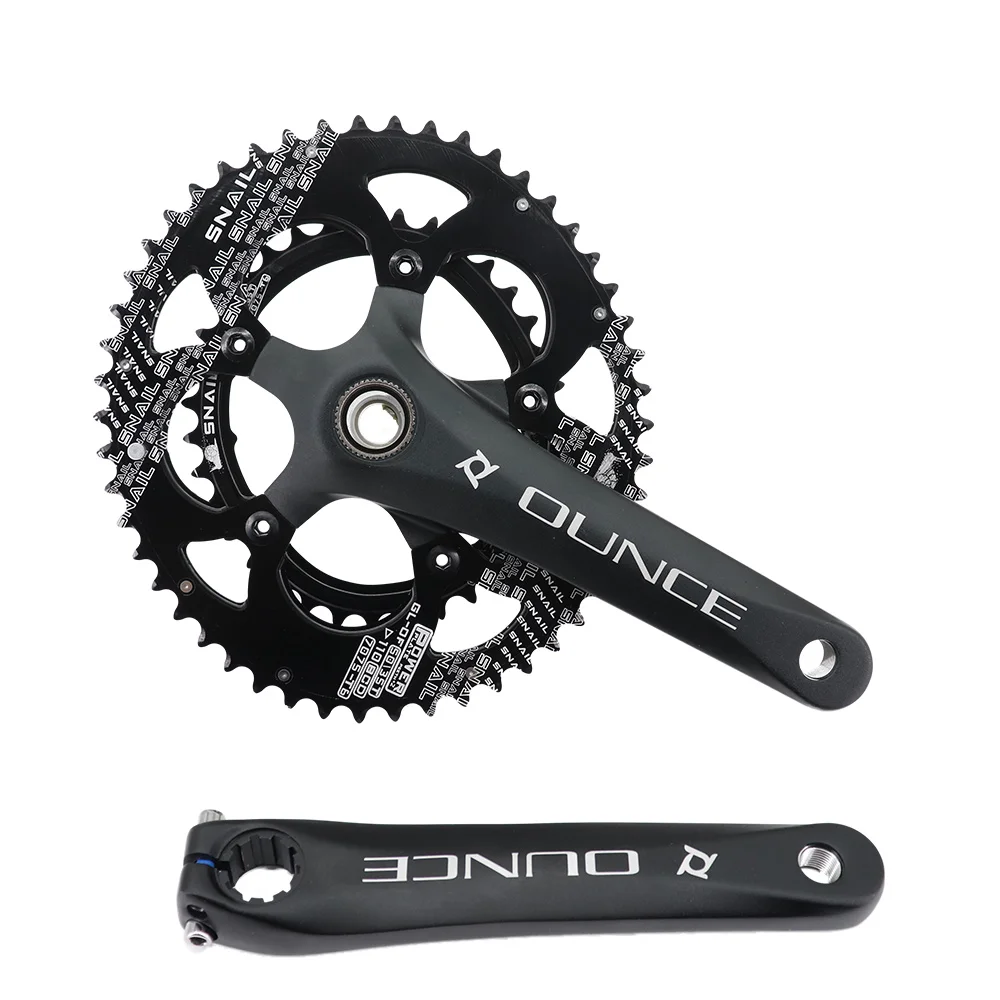 Двойная Звездочка для шоссейного велосипеда Snail 110bcd овальная 2x50t 35t 34t 52t 36t 53t 39t