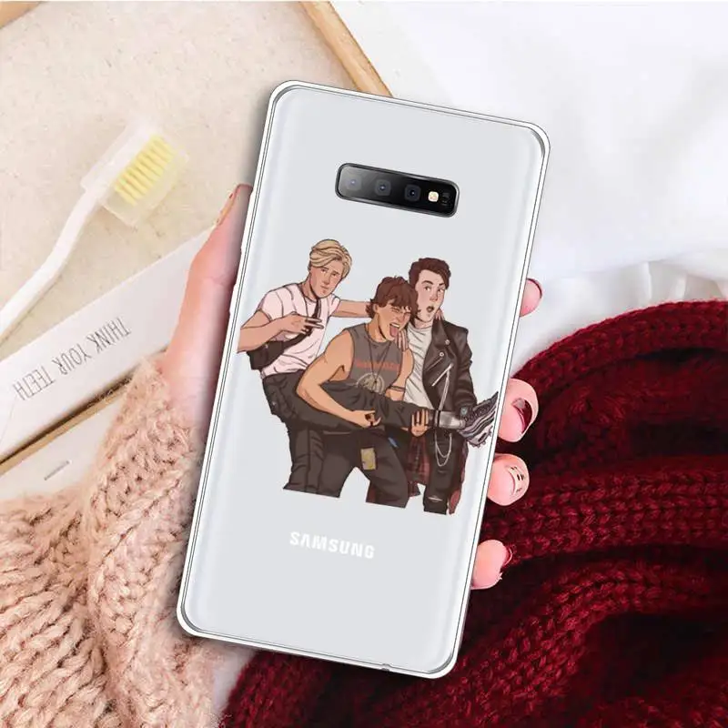 

Julie and the Phantoms Sunset Phone Case Clear Transparent for samsung A 21s 50 71 S 8 9 20 note 10 20 plus ultra