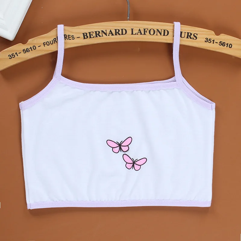 3 шт. детское нижнее белье жилет хлопковое с рисунком для девочек одежда