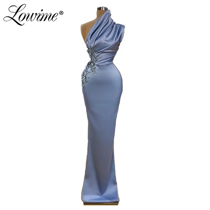 Женское вечернее платье-русалка длинное простое платье из Дубая вечерние платья