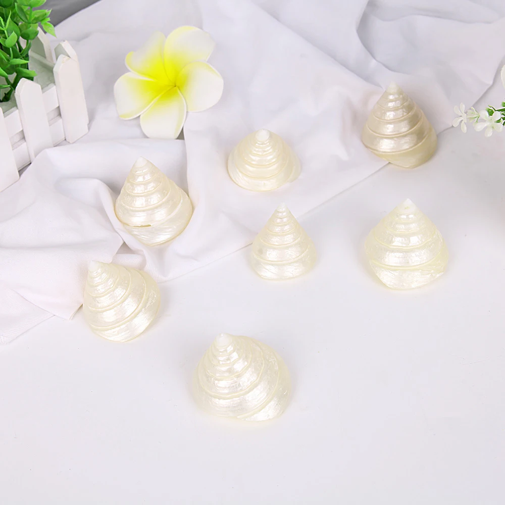 

Натуральные раковины, светящаяся Белая Башня, раковина, аквариум, домашнее украшение для аквариума, сделай сам, ювелирные изделия, подвеска ...