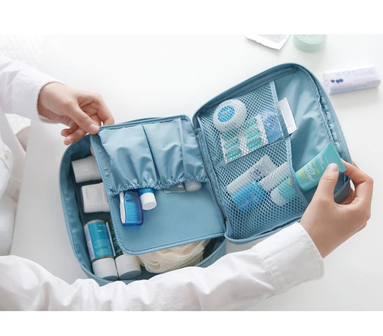 Multifunction Travel Cosmetic Bag Women Makeup Bags Toiletries Organizer Waterproof Female Storage Make Up Cases Wholesale