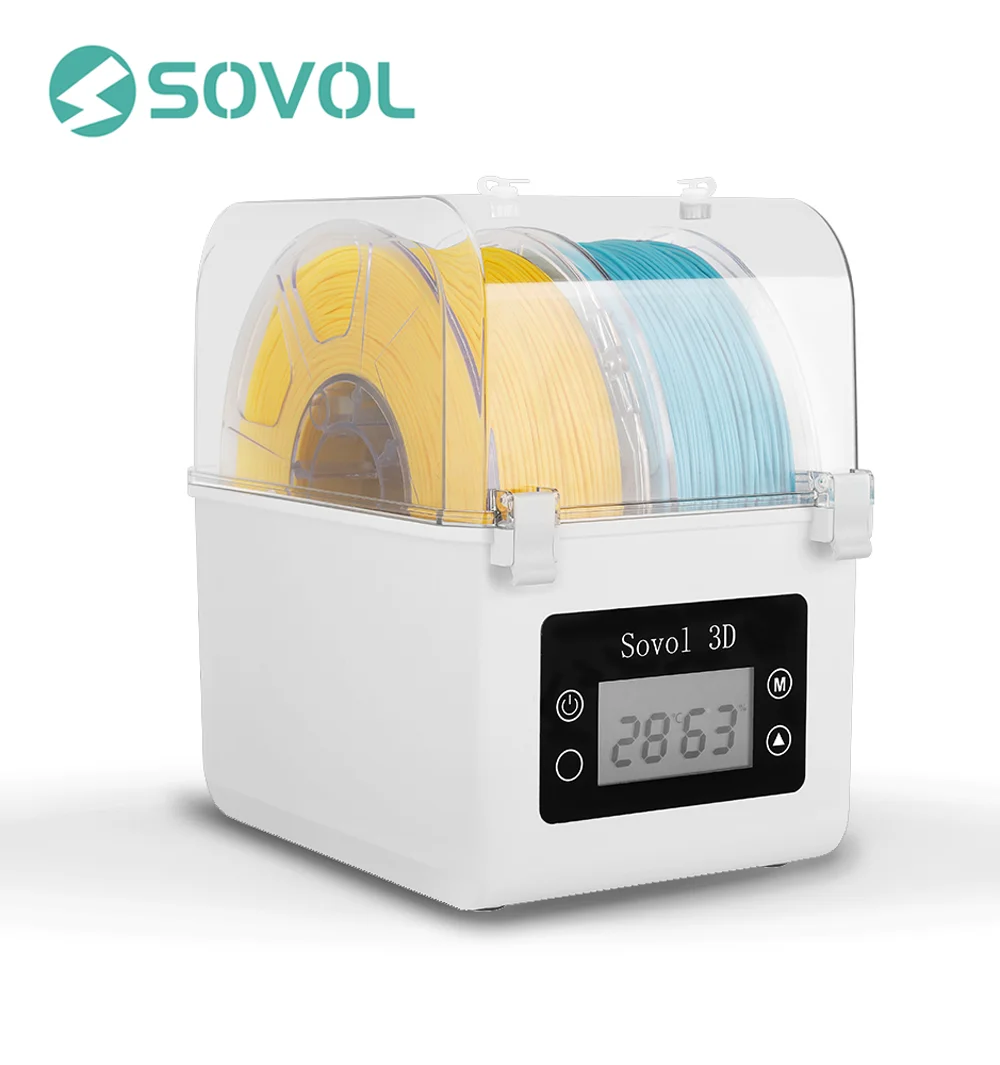 Sovol Filament Dryer Box Heating Drying Filaments Storage Box for Keeping Filament Dry 2KG Filaments Dryer