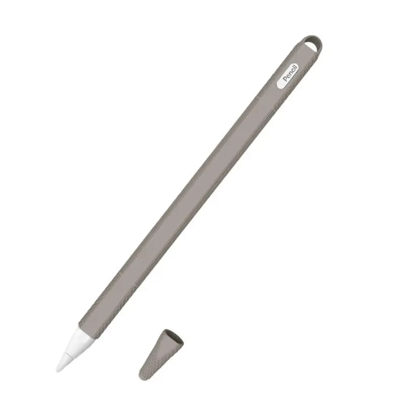 

Tablet Touch Stylus Pen Protective Cover Case Pouch Soft Silicone Tips Cap Sleeve Anti-Slip for Apple Pencil 2
