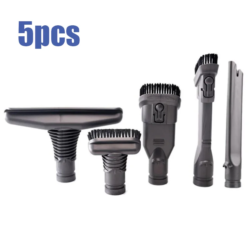 

5pcs Spare Parts Tool Kit Dyson V6 DC35/45/52/58/59/62/63 Vacuum Cleaner Household Cleaning Tool Sweeper Cleaning Replacement