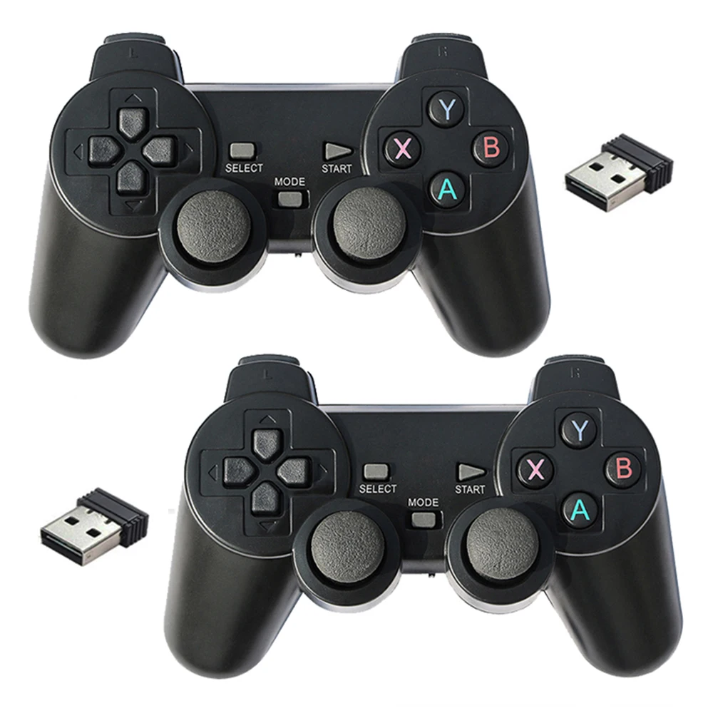 

2.4G Wireless Gamepad Controller USB Gaming Joystick For PC Laptop Android Device Support Windows 10/8/7/XP Raspberry Pi 4 3