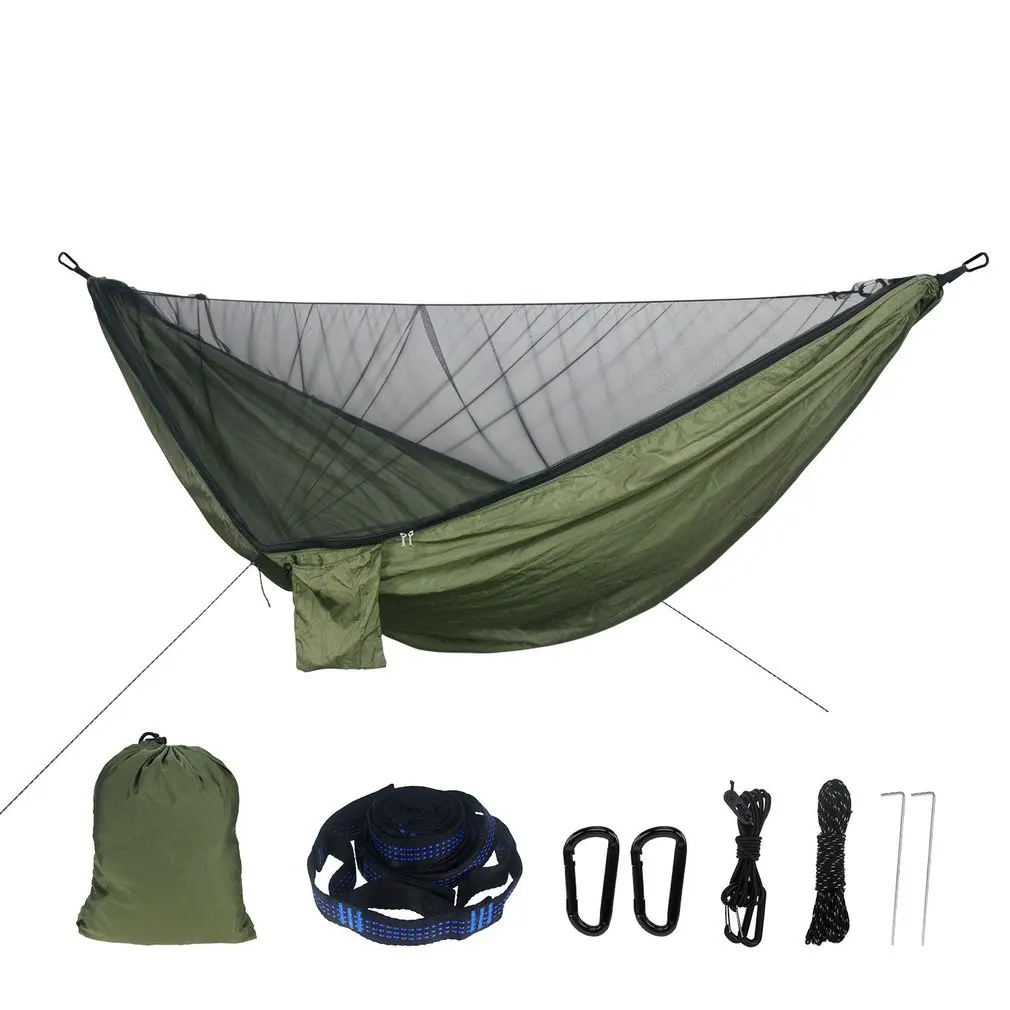 

Hammock Mosquito Net Camping Light Portable Outdoor Parachute Hammocks Outdoor Camping Separate Hammock Mosquito Net