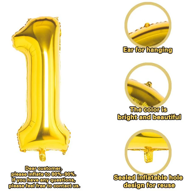 Большой Фотофон 32/40 дюйма цвет розовое золото синий фотография день рождения