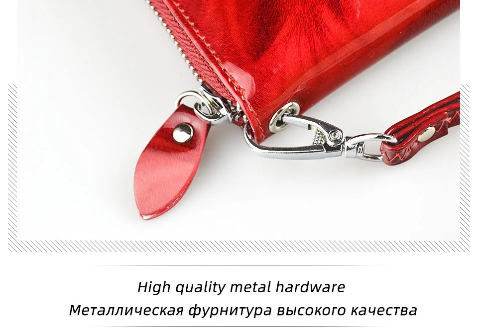 HH Женский кошелек из натуральной кожи, женские кошельки, Дамский Длинный кошелек, клатч с ручкой, кошельки для телефона, дизайн, длинный Браслет, клатч
