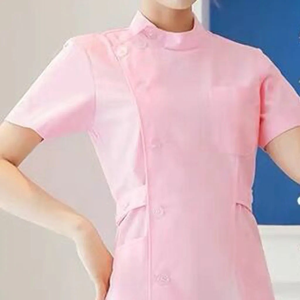 Платье-рубашка женское полиэстер хлопковое для спа цвет в ассортименте |