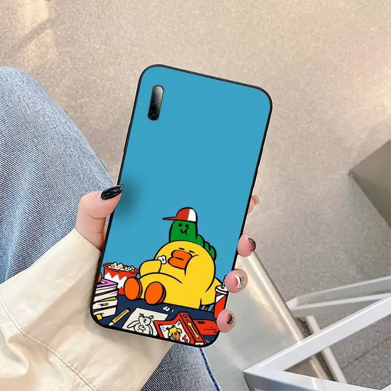 

cool yellow duck Phone Case For Xiaomi pocophone F1 mi10lite 5 8se pro note2 3 6 8explorer 9t a2lite Cover Fundas Coque