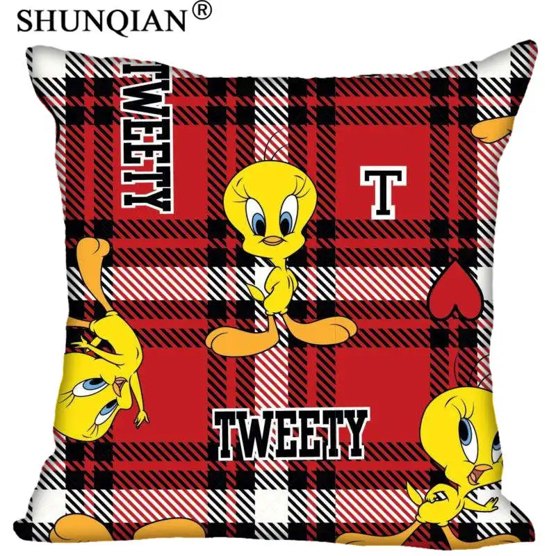 Pillowcase Новое поступление Твити квадратная подушка чехол s Молнии Изготовленный На Заказ Подушка Чехол более Размеры пользовательские ваш образ подарок - Цвет: Pillowcase