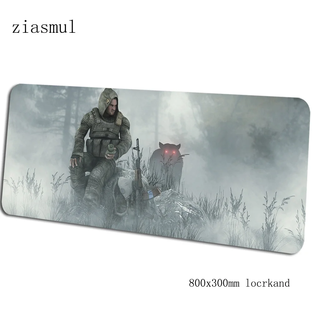 Stalker padmouse 80x30 см игровой коврик для мыши с HD принтом большой коврик для мыши геймерский компьютерный стол высокое качество коврик notbook mousemat pc - Цвет: pattern 2