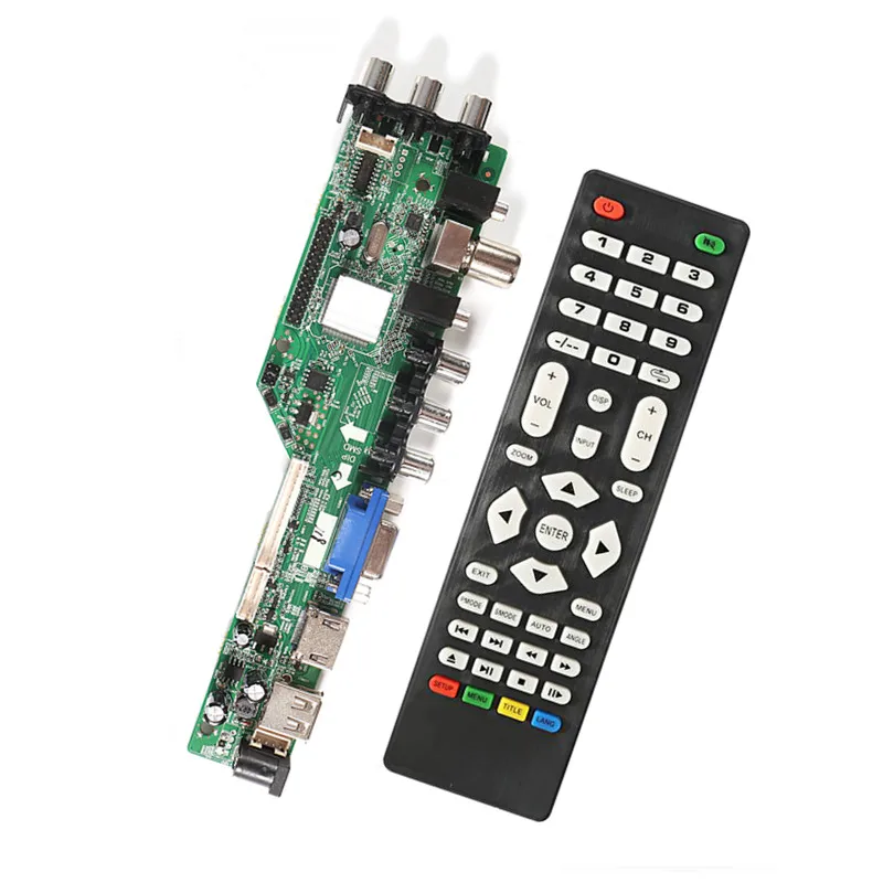 M3663.81A Новинка цифровой сигнал Φ DVB T универсальная плата драйвера контроллера ЖК
