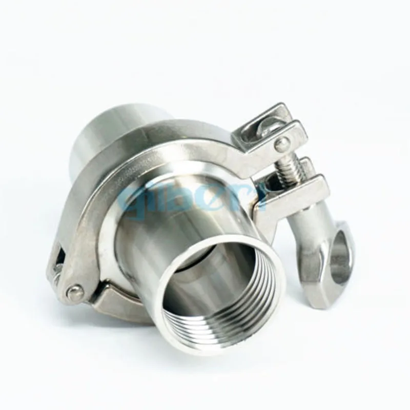 Набор тройных зажимов 1/2 &quotBSPT Woman x 1 5&quot SUS304 нержавеющая сталь санитарный фитинг