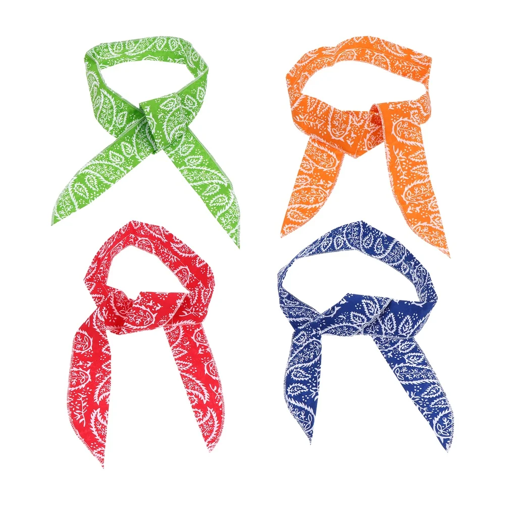 

4Pcs Outdoor Sports Cooling Towels Fitness Sweat Absorbents Quick-dry Towels