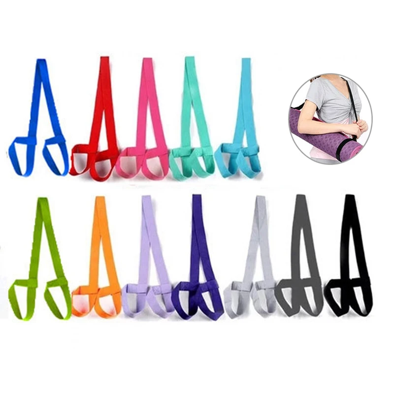 

Ремень для йоги, регулируемый спортивный ремень, ремень для переноски через плечо, эластичный ремень для упражнений и фитнеса