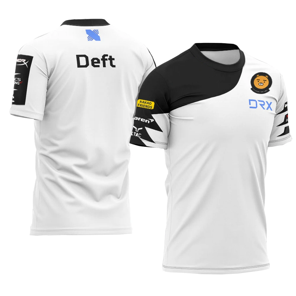 2020 LCK DRX Джерси под заказ имя Deft Chovy Keria футболка фанаты Мужская Женская мужская