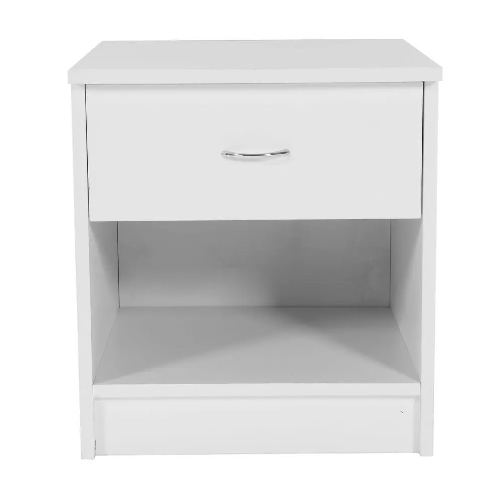 

2pcs Bedroom Furniture FCH Night Stands with Drawer White Bedside Cabinet Bedroom Nightstand Table