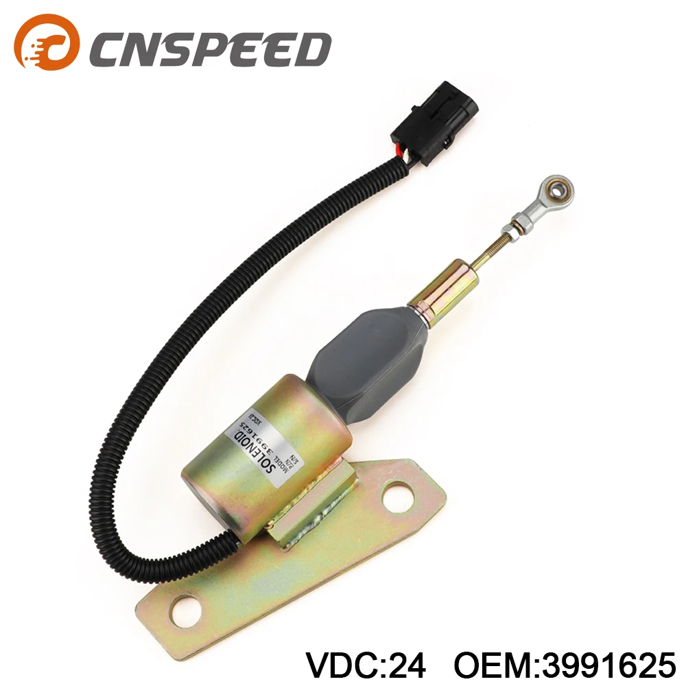 24V топливный электромагнитный клапан запорный 3991625 SA 4959 24 для Cummins 6BT 5.9L