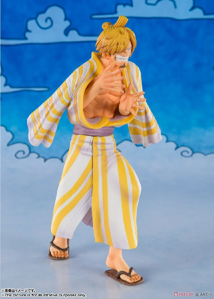 BANDAI Arts фигур Zero FZ One Piece Sanji Kazunokuni Аниме Кукла игрушки Фигурки |