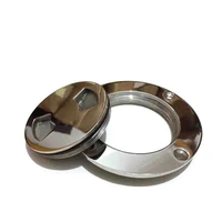 316 stainless steel fan shaped deck disk 200mm marine hardware ship yacht accessories warehouse cover