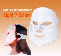 professional 7 colors light led face mask whitening wrinkle removal beauty skin anti acne mask rejuvenation face care for women