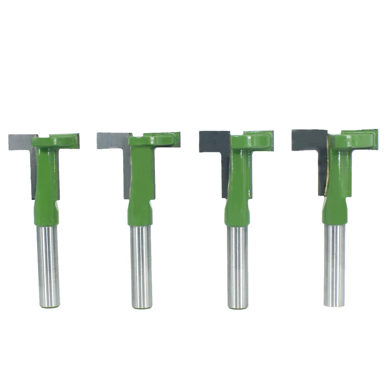 LAVIE 8mm Shank T-Slot Router Bit Milling Straight Edge Slotting Cutter Cutting Handle for Wood Woodwork MC02090 | Инструменты