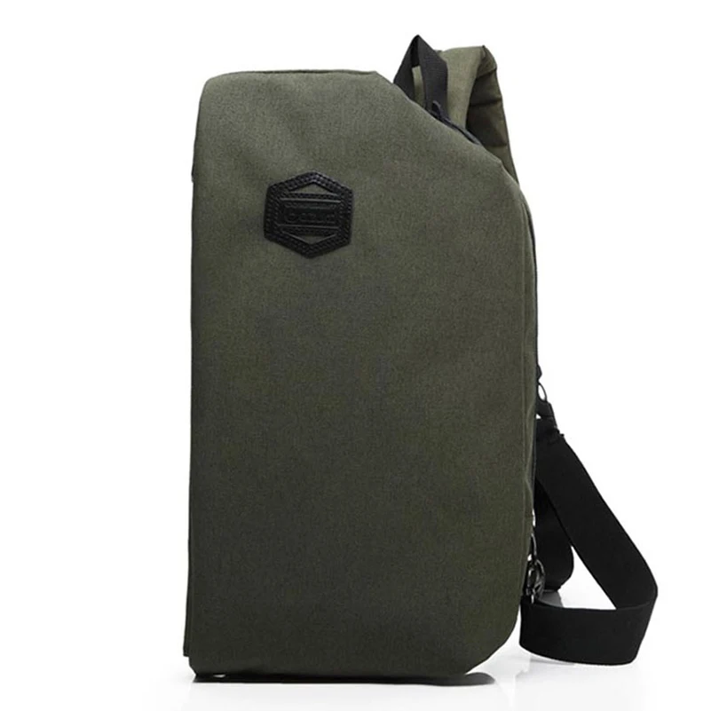 Мужская модная нейлоновая тканевая маленькая сумка с наплечной лямкой через