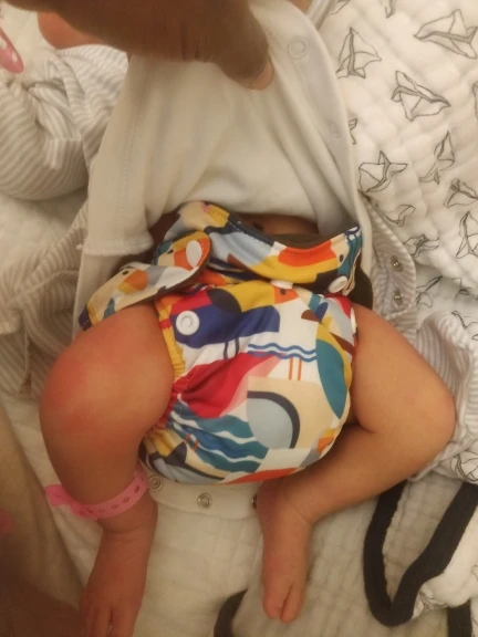 Детские подгузники Thank U Mom крошечные тканевые детские из бамбукового угля с