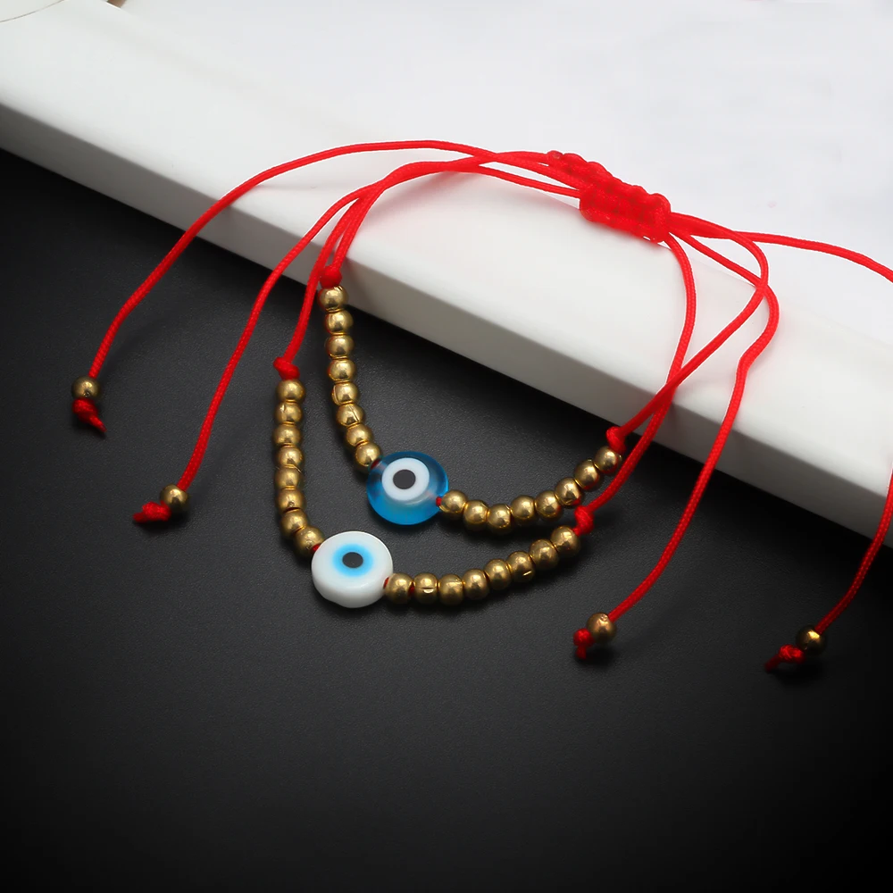 MEIBEADS 1 шт. модный злой браслет с глазом Телескопический для женщин эффектный