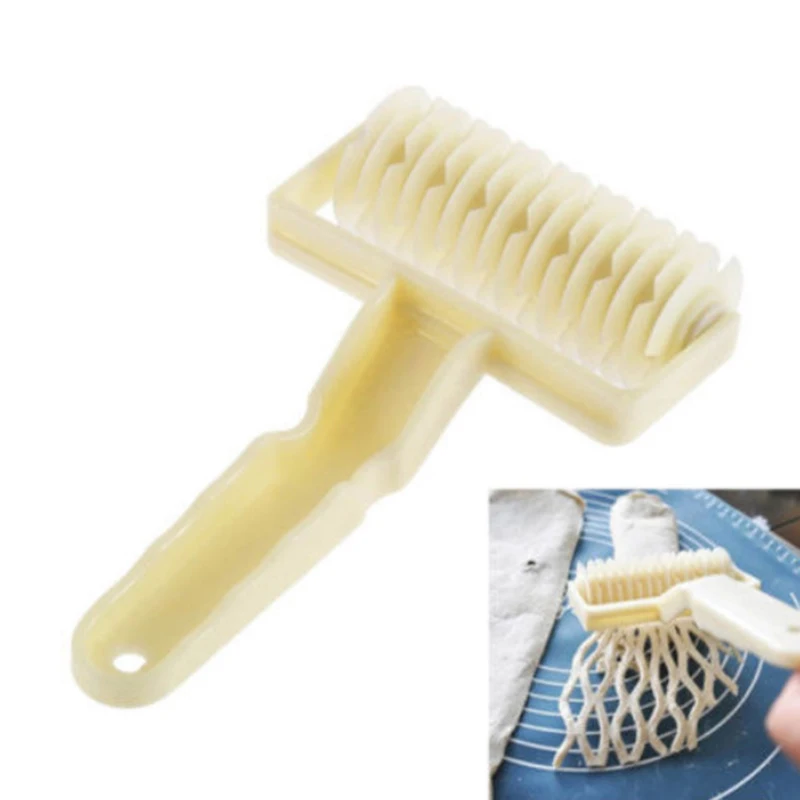 Пластиковый нож-сетка роликовый нож для выпечки пирогов печенья кондитерских