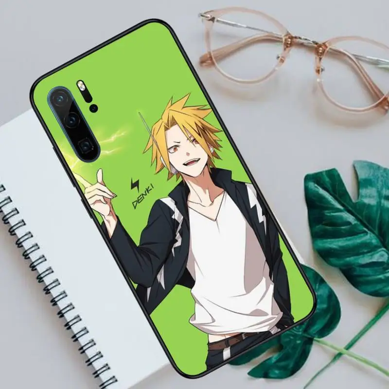 

Denki Kaminari My Boku No Hero Academia Phone Cases For Huawei P40 P20 P30 lite Pro P Smart 2019 Mate 40 20 10 Lite Pro Nova 5t