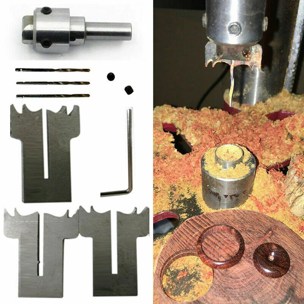 

Steel Ring Maker Woodworking Wooden Bead Buckle Cutter Wooden Thick ring