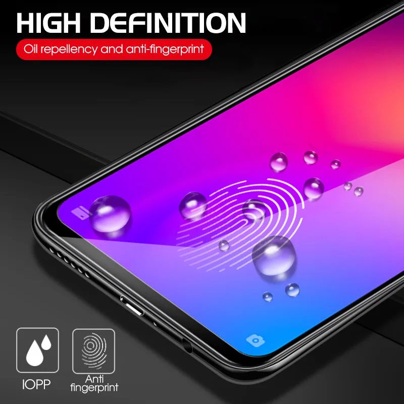 Защитное стекло с автоматической адсорбцией для Meizu Note 9 8 Pro 16th 16 Plus закаленная