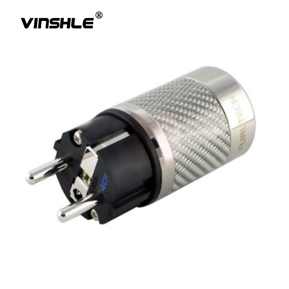 Furutech FI-E50/FI-50 NCF Nano Schukostecker кристалл питания родиевое покрытие питания вилка класса high end коробка матихур 15А 125 в
