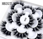 Новые 5 пар натуральные Мягкие Накладные Искусственные ресницы длинные Макияж 3d норковые ресницы наращивание ресниц норковые ресницы для красоты 9D14