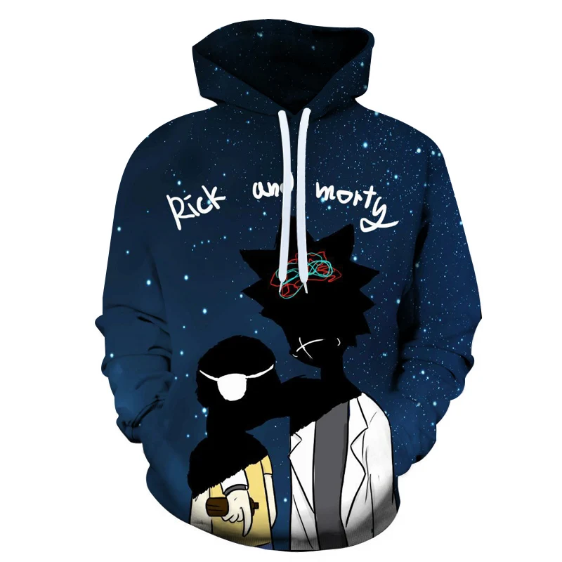 Новинка 2020 3D худи с капюшоном мужские и женские свитшоты Мультяшные хипстерские